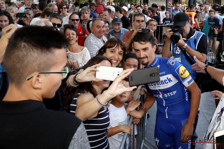 Alaphilippe : "La météo, le seul truc qui peut me perturber"